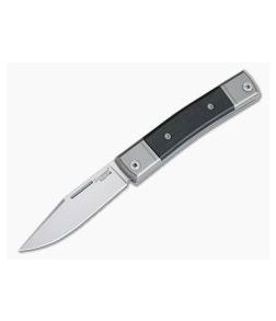 LionSteel BestMan Traditional Slip Joint M390 Ebony Wood BM1-EB - LS-BM1-EB 1