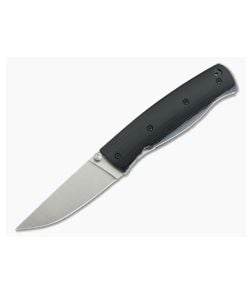 EnZo Knives Birk 75 Puukko Folder Black G10 S30V - EK-BRI2602 1