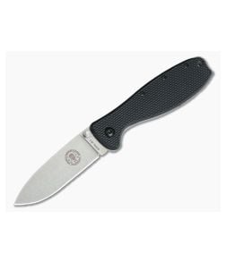 ESEE Zancudo Framelock Folder Black G10 Stonewash - ESEE-BRKR1 1