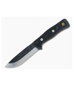 TOPS B.O.B. Fieldcraft Knife Black G10 - TP-BROSBLK10 1