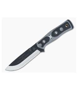 TOPS B.O.B. Fieldcraft Knife White and Black G10 - TP-BROSWB 1