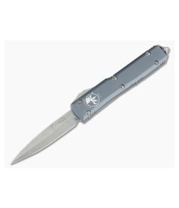 Microtech Ultratech Blade Show 2018 Stonewashed M390 Bayonet OTF Automatic Knife - MT-BS2018-M390 1