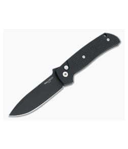 Protech X Terzuola ATCF Black DLC Magnacut Textured Black G10 Automatic BT2715 - PT-BT2715 1
