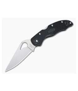 Byrd Harrier 2 Lightweight Black FRN Satin Plain Edge Folder 01PBK2 - BY-01PBK2 1