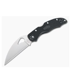 Byrd Harrier 2 Wharncliffe Lightweight Black FRN Satin Plain Edge Folder BY01PBKWC2 - BY-01PBKWC2 1