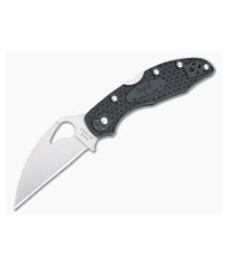 Byrd Meadowlark 2 Wharncliffe Lightweight Black FRN Satin Plain Edge Folder BY04PBKWC2 - BY-04PBKWC2 1