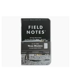 Field Notes Three Missions 48-Page Graph Paper Limited Notebook 3 Pack - FN-C-39 1