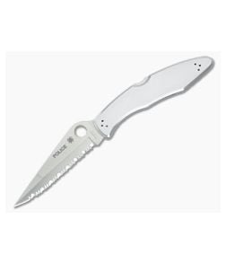 Spyderco Police Model Spyderedge Fully Serrated C07S - SP-C07S 1