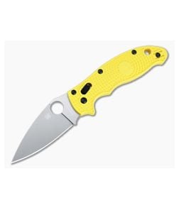 Spyderco Manix 2 MagnaCut Salt Lightweight Yellow Handle C101PYL2 - SP-C101PYL2 1