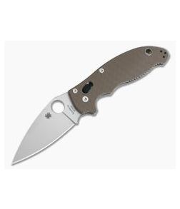 Spyderco Manix 2 Limited Satin M390 Earth Brown G10 C101GPBN2 - SP-C101GPBN2 1