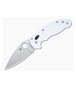 Spyderco Manix 2 White Lightweight Satin Rex 45 C101PWH2 - SP-C101PWH2 1