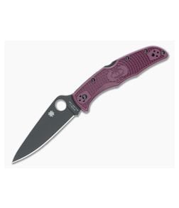 Spyderco Endura 4 PD#1 Burgundy Sprint Run - SP-C10BGBKP 1