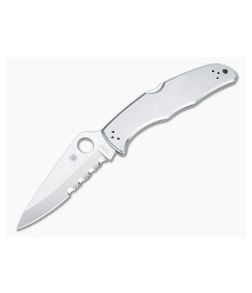 Spyderco Endura 4 Stainless Steel Partially Serrated VG10 C10PS - SP-C10PS 1