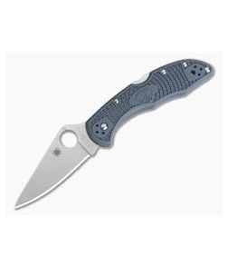 Spyderco Delica 4 Limited Dark Gray FRN CRUWEAR Blade C11PDGY - SP-C11PDGY 1