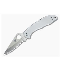 Spyderco Delica 4 Stainless Steel Serrated VG10 C11S - SP-C11S 1