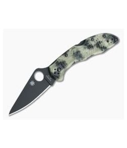 Spyderco Delica 4 Limited Glow-In-the-Dark Zome FRN Black TiCN VG10 C11ZFPGITDBK - SP-C11ZFPGITDBK 1