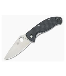 Spyderco Tenacious Carbon Fiber/G10 Satin Plain C122CFP - SP-C122CFP 1