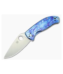 Spyderco Tenacious Disarray Titanium Satin Blade - SP-C122TIBLD2P 1