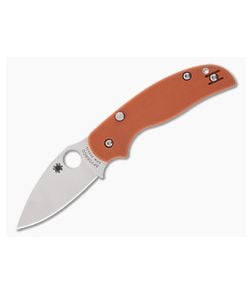 Spyderco Sage 6 REX 121 Burnt Orange G10 C123GPBOR - SP-C123GPBOR 1
