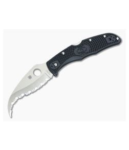 Spyderco Matriarch 2 Spyderedge Satin C12SBK2 - SP-C12SBK2 1