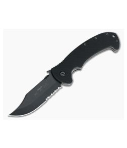 Emerson CQC-13 ECBF Bowie Black Serrated Standoffs - EM-C13-BTS-ST 1