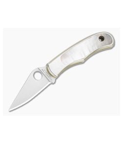 Spyderco Bug Nickel Silver Abalone C133AP - SP-C133AP 1