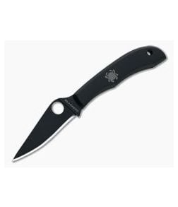 Spyderco Honeybee Slipit Black Oxide Stainless Steel Slip Joint C137BKP - SP-C137BKP 1