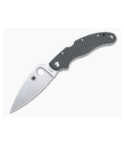Spyderco Caly 3.5 ZDP-189 San Mai Carbon Fiber Lock Back Folder C144CFPE - SP-C144CFPE 1