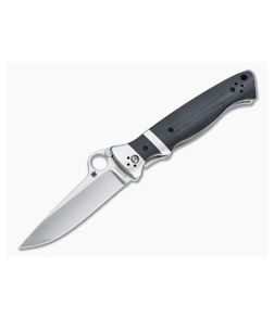 Spyderco Vallotton Sub-Hilt Satin S30V Black G10 Liner Lock Folder C149GP - SP-C149GP 1