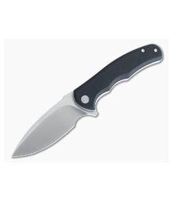 CIVIVI Mini Praxis Flipper Satin D2 Black G10 Liner Lock Folder C18026C-2 - CV-C18026C-2 1
