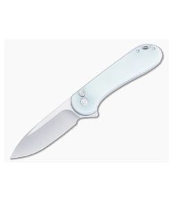 CIVIVI Button Lock Elementum II Flipper Natural G10 Satin Nitro-V C18062P-2 - CV-C18062P-2 1