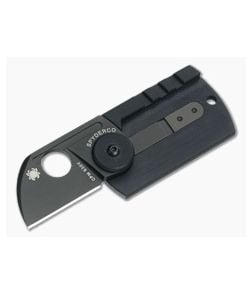 Spyderco Panchenko Dog Tag Knife Black Carbon Fiber/G10 C188CF - SP-C188CFBBKP 1
