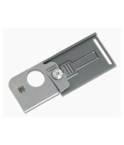 Spyderco SquareHead Dog Tag Folding Knife Caston Design - SP-C193TIP 1