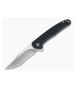 CIVIVI x Ochs Mini Sandbar Satin Nitro-V Black G10 Flipper C20011-1 - CV-C20011-1 1