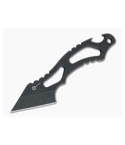 CIVIVI Kiri-EDC C2001B Black Stonewash Stainless Steel Kiridashi Fixed Blade - CV-C2001B 1