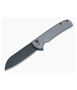 Civivi Chevalier II Button Lock Flipper Gray Aluminum C20022B-3 - CV-C20022B-3 1