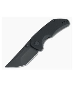 CIVIVI x Christensen Thug 2 Black Stonewashed Nitro-V Black G10 Liner Lock Folder C20028C-1 - CV-C20028C-1 1