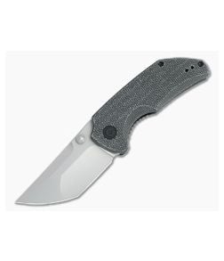 CIVIVI x Christensen Thug 2 Blasted Nitro-V Dark Green Micarta Liner Lock Folder C20028C-3 - CV-C20028C-3 1
