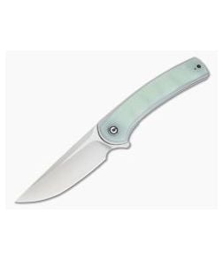 CIVIVI Asticus C2002B Natural Jade Green G10 Satin D2 Liner Lock Flipper - CV-C2002B 1