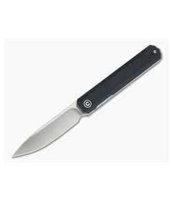 CIVIVI Exarch C2003C Black G10 Satin D2 Liner Lock Front Flipper - CV-C2003C 1