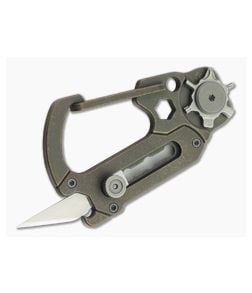 CIVIVI Polymorph Carabiner Bronze Titanium Keychain Utility Multi-Tool C20045-2 - CV-C20045-2 1