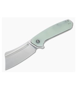 CIVIVI Bullmastiff Stonewashed Cleaver Coarse Natural G10 Liner Lock Flipper C2006E - CV-C2006E 1