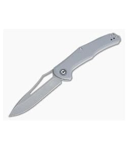 CIVIVI Fracture Drop Point C2009B Gray G10 8Cr14MoV Stainless Steel Slip Joint - CV-C2009B 1