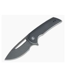 CIVIVI Odium C2010E Ferrum Forge Black G10 Black Stonewashed D2 Liner Lock Flipper - CV-C2010E 1