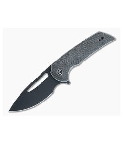 CIVIVI Odium Dark Green Micarta Handle Black Stonewashed D2 Liner Lock Flipper C2010G - CV-C2010G 1