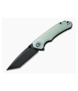 CIVIVI Brazen Tanto Black Stonewashed D2 Natural G10 Liner Lock Flipper C2023E - CV-C2023E 1
