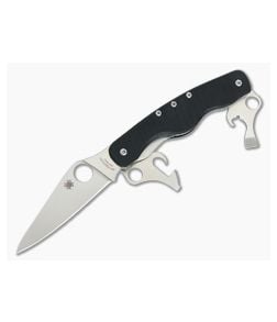 Spyderco Clipitool Standard 3 Blade G10 Liner Lock Folder C208GP - SP-C208GP 1