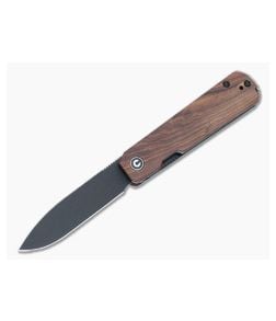 Civivi Sendy Guibourtia Wood Liner Lock Flipper Knife C21004A-2 - CV-C21004A-2 1