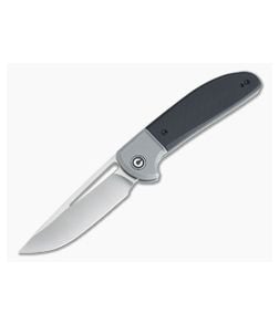CIVIVI Trailblazer XL Satin D2 Bolstered Black G10 Slip Joint Folder C2101C - CV-C2101C 1