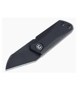 CIVIVI Ki-V Ostap Hel Black Stonewashed 9Cr18MoV Black G10 Slip Joint Top Flipper C2108B - CV-C2108B 1
